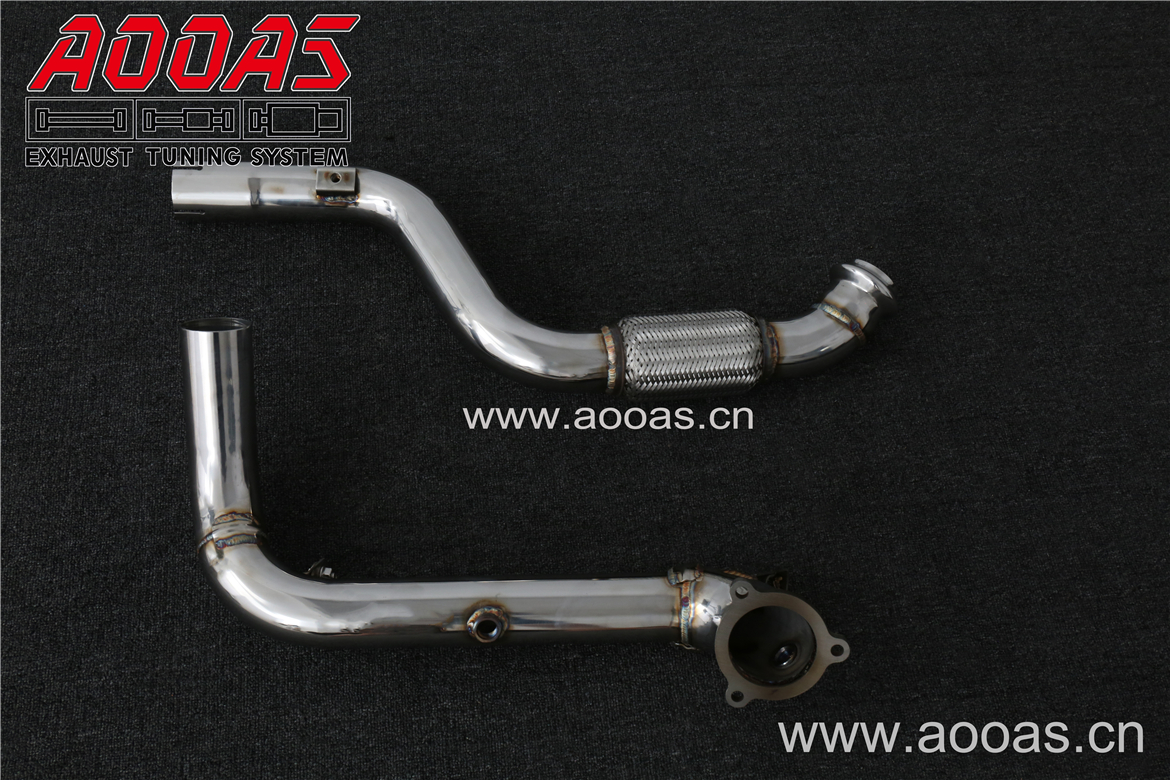 Benz A200 1.6T   All SS304 / Decat (Catless) Downpipe